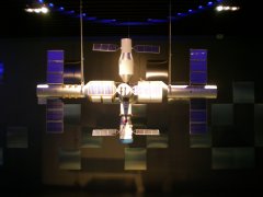 航天九院整体空间站模型